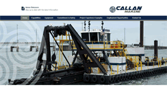 Desktop Screenshot of callanmarineltd.com